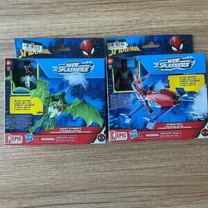 Hasbro Marvel Spider-Man Web Splashers and Green Symbiote 4" Action Figure